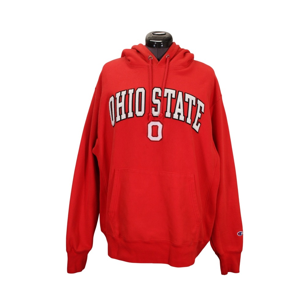 Champion Reverse Weave Hoodie Sweatshirt Unisex‎ XL Ohio State Collegiate Fleece